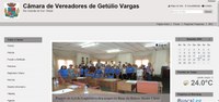Novo site da Câmara de Vereadores de Getúlio Vargas entra no ar nesta sexta-feira