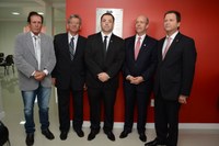 Presidente da Câmara de Vereadores marcou presença  na inauguração da nova sede da OAB/RS